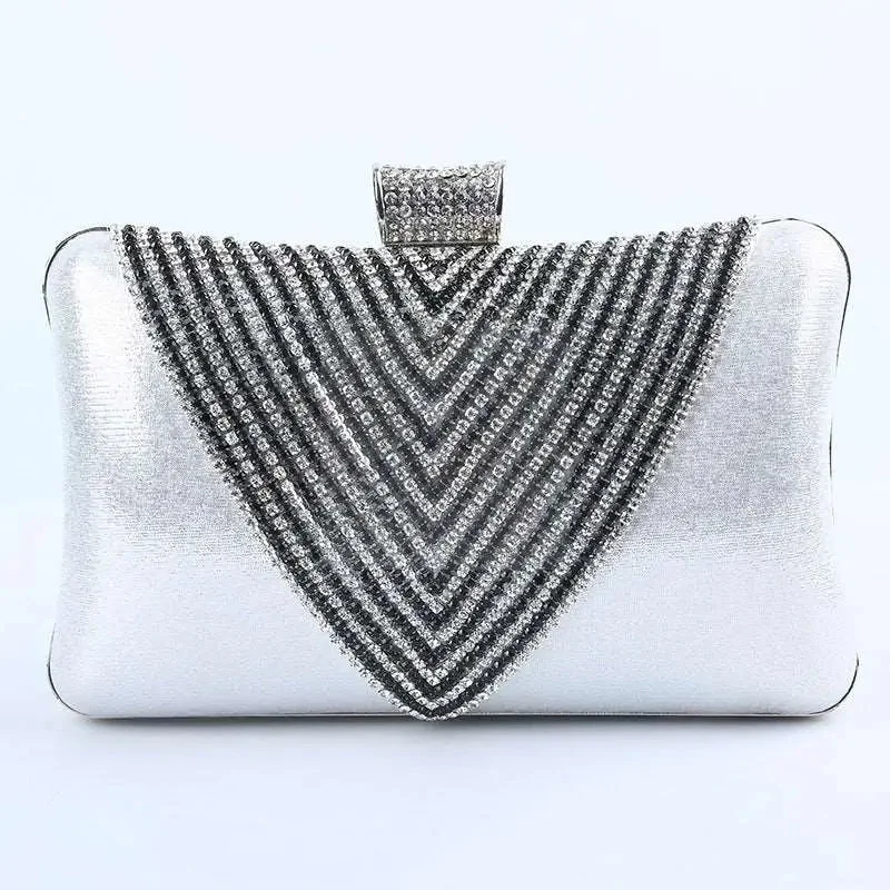 Flash Sale On Premium Bags Handmade Classic Crystal Clutch