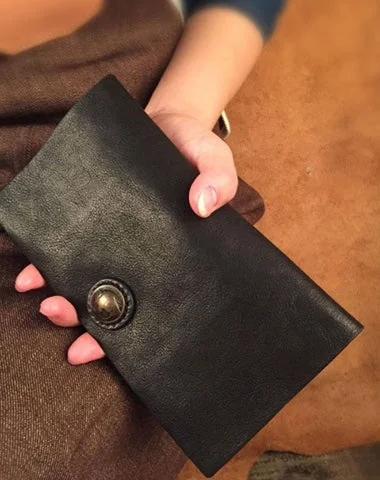 Discounted Designer Bags For Clearance Sale HandmadeLeather Mens Cool Long Leather Wallet Slim Travel Passport Wallet Clutch Wallet for Men Discounted Designer Bags For Clearance Sale HandmadeLeather Mens Cool Long Leather Wallet Slim Travel Passport Wallet Clutch Wallet for Men