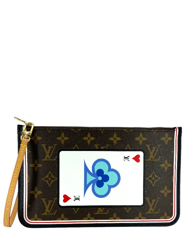 Eco-Friendly Bags With Discounts LOUIS VUITTON Poker Cards Game On Neverfull MM Pochette Wristlet NEW Eco-Friendly Bags With Discounts LOUIS VUITTON Poker Cards Game On Neverfull MM Pochette Wristlet NEW