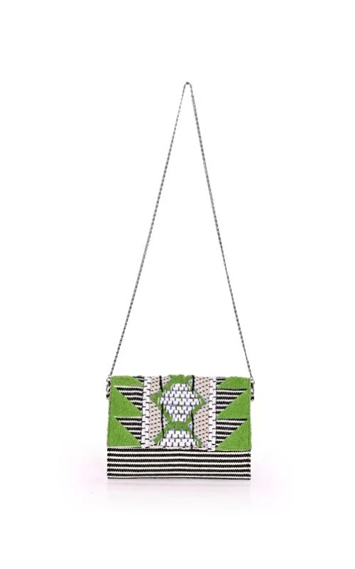 Discounted Designer Bags For Clearance Sale Mint Taffy Clutch