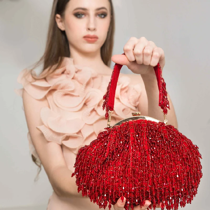 Sleek And Seasonal Sale Bags Posh Red