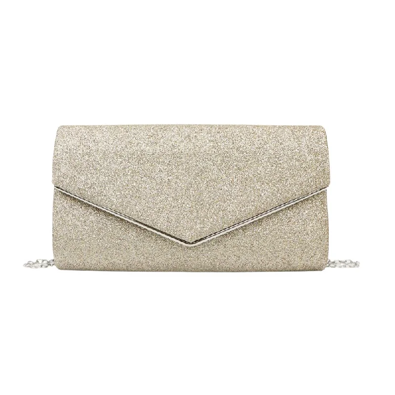 Lightweight And Functional Bags For Travel And Work Sparkling Sequin Bridal Dress Clutch: The Ultimate Dinner Bag Trend