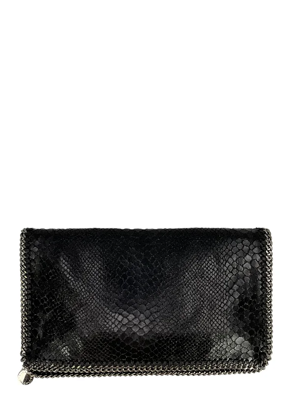 Evening Events Stella McCartney Falabella Vegan Python Clutch