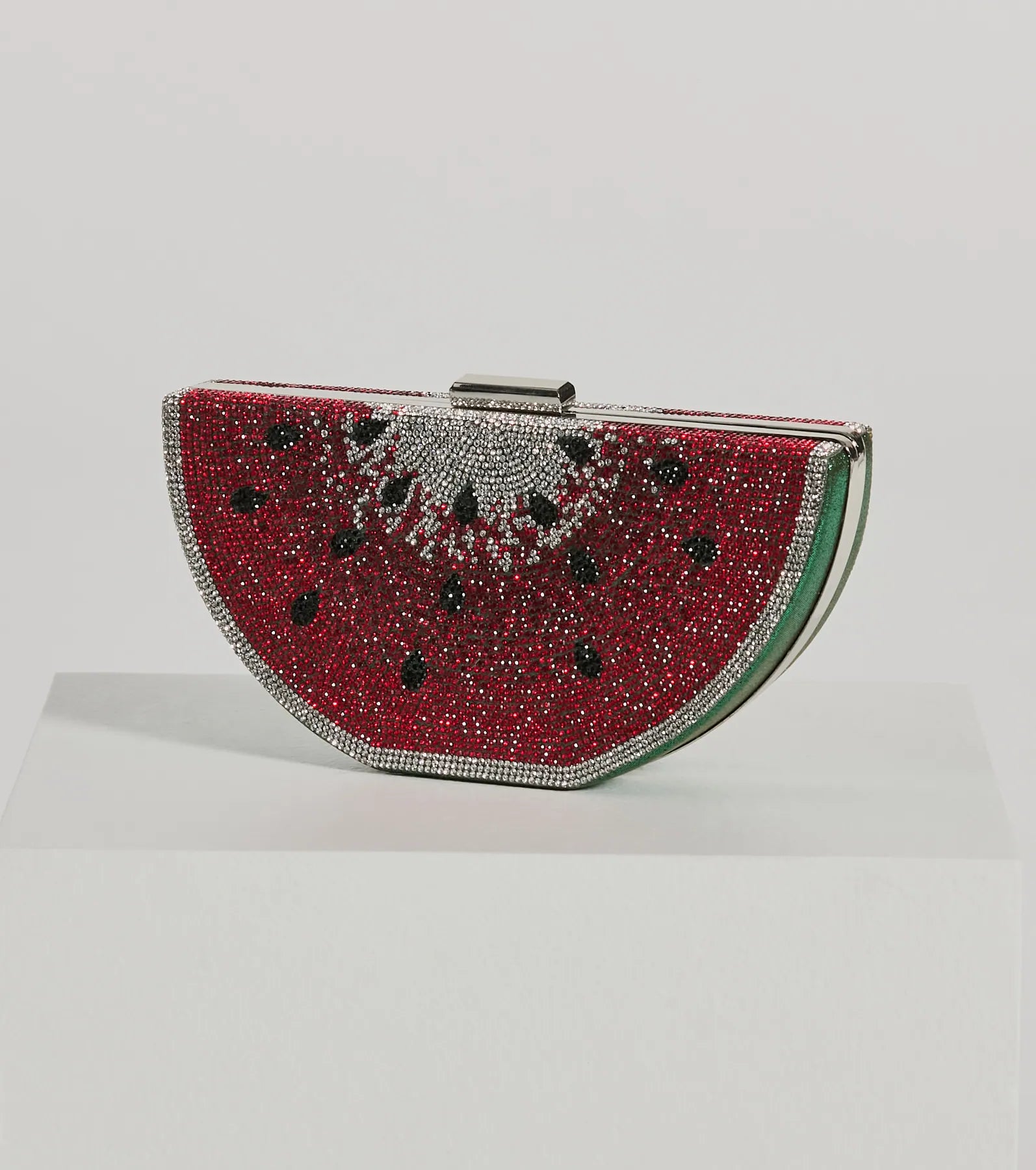 Halloween-Themed Taste Like Summer Rhinestone Watermelon Clutch Bag