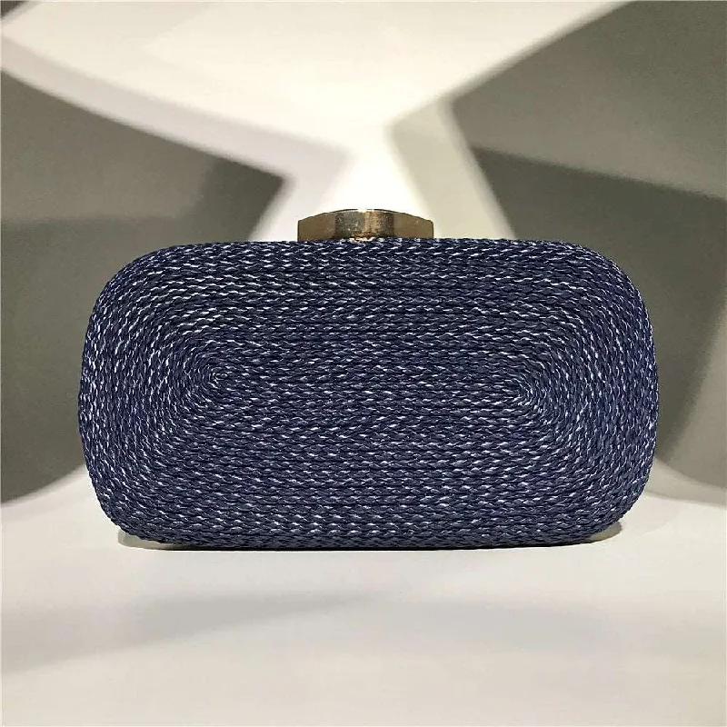 Bags With Discounts Tight Woven Clutch