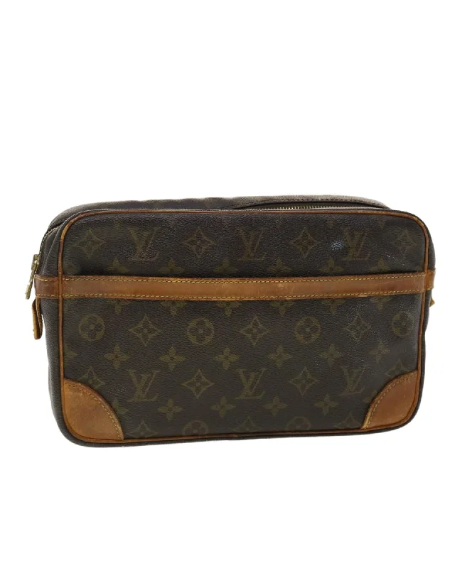 Professional Bags With Office Discounts Monogram Compiegne 28 Clutch Bag