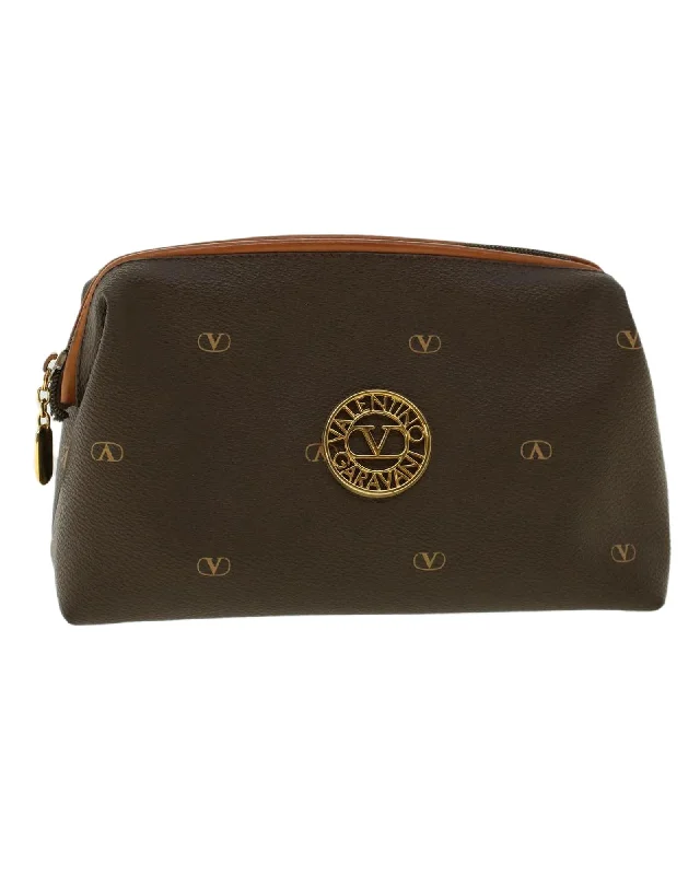 Anti-Theft And Budget-Friendly Bags Brown Leather Clutch Bag
