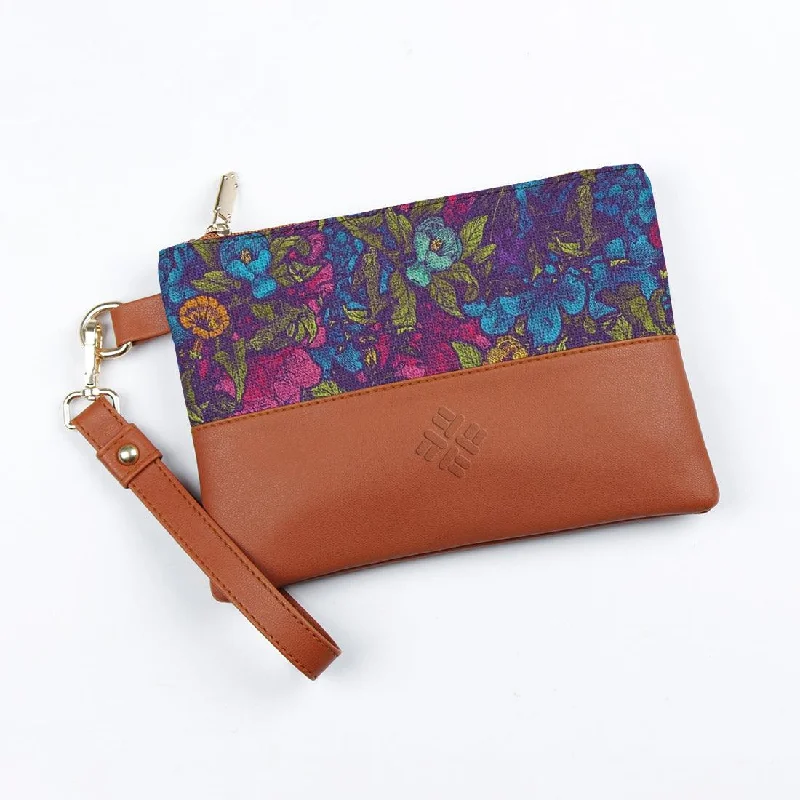 Party Bags For New Year's Eve And Special Occasions Toiletry Pouch Purple Garden