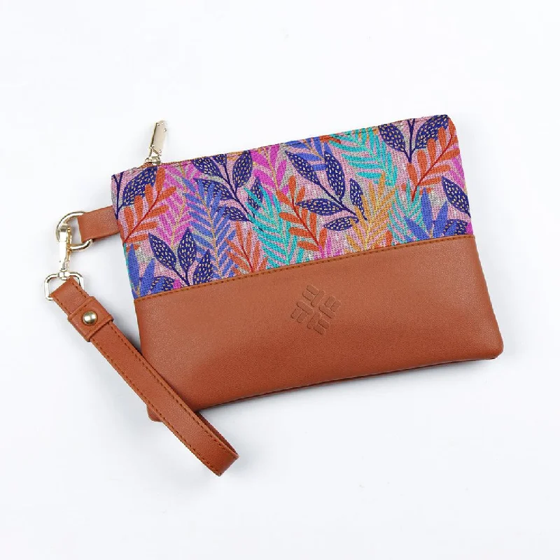 Everyday Bags For Work, School, Or Errands Toiletry Pouch Vibrant Vines