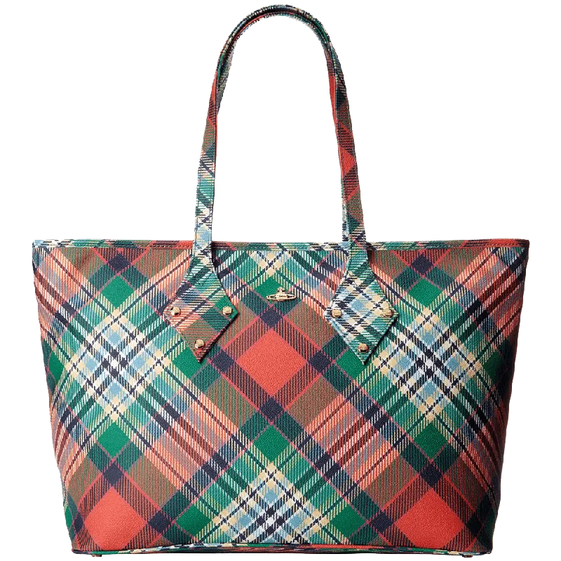 Cyber Monday Discounts On Bags Vivienne Westwood Plaid Tote