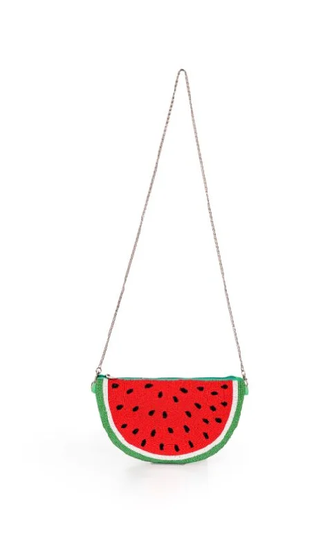 Urban Style Watermelon Slushe half round Clutch