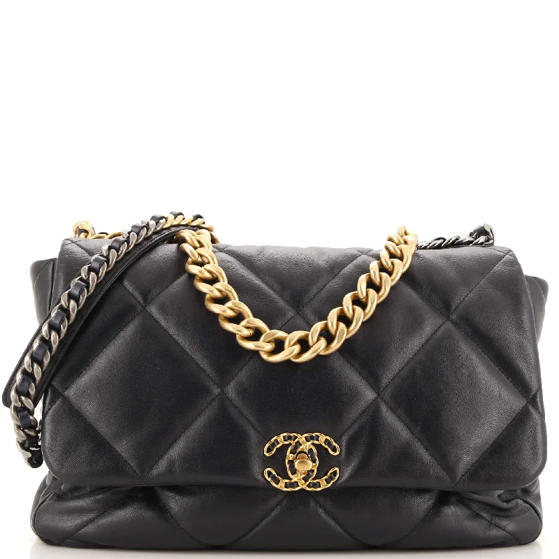 Party Bags For New Year's Eve And Special Occasions 19 Flap Bag Quilted Leather Maxi