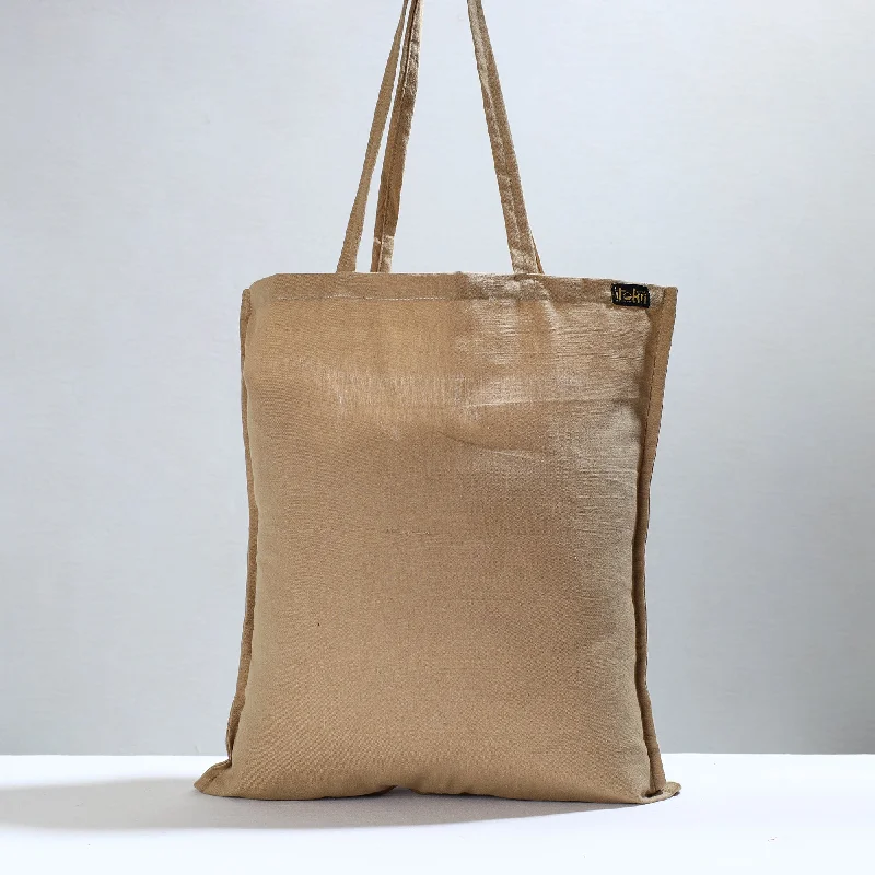 Urban Style Brown - Jhiri Pure Handloom Cotton Jhola Bag 20