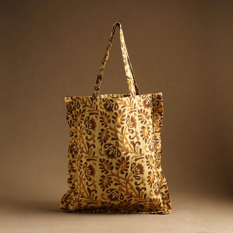 Black Friday Deals On Stylish Handbags Yellow - Handcrafted Cotton Frill Jhola Bag 30 Black Friday Deals On Stylish Handbags Yellow - Handcrafted Cotton Frill Jhola Bag 30