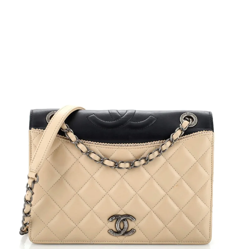 Luxury Bags For Working Professionals Ballerine Flap Bag Quilted Lambskin Small