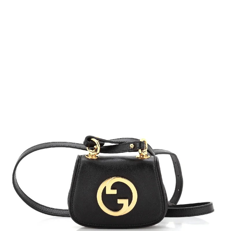New Year Party Bag For Celebrations Blondie NM Chain Flap Bag Leather Mini