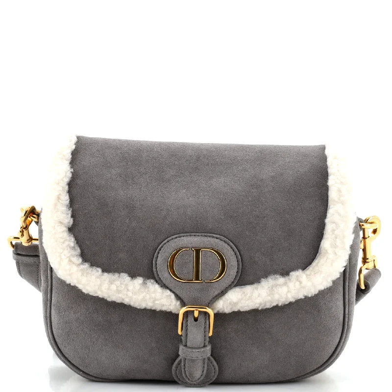 Bags With Limited-Time Deals Bobby Flap Bag Shearling and Suede Medium