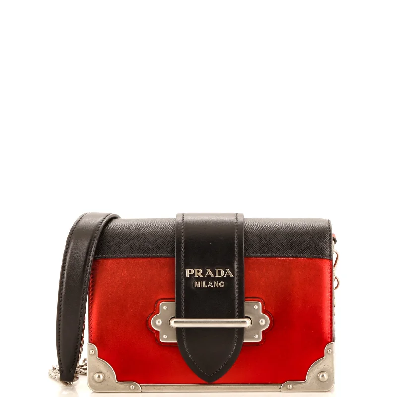 Affordable Bags For Budget Shoppers Cahier Chain Crossbody Bag City Calf and Saffiano Small