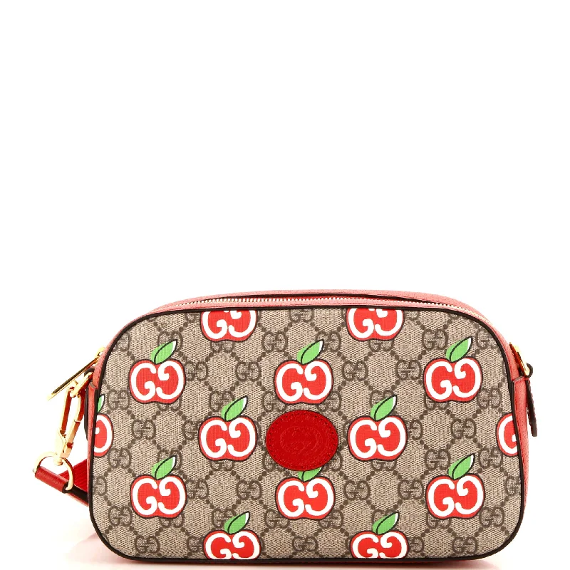 Active Lifestyles Camera Messenger Bag Printed GG Coated Canvas