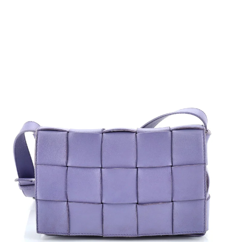 Luxurious But Budget-Friendly Bags Cassette Crossbody Bag Maxi Intrecciato Leather Small