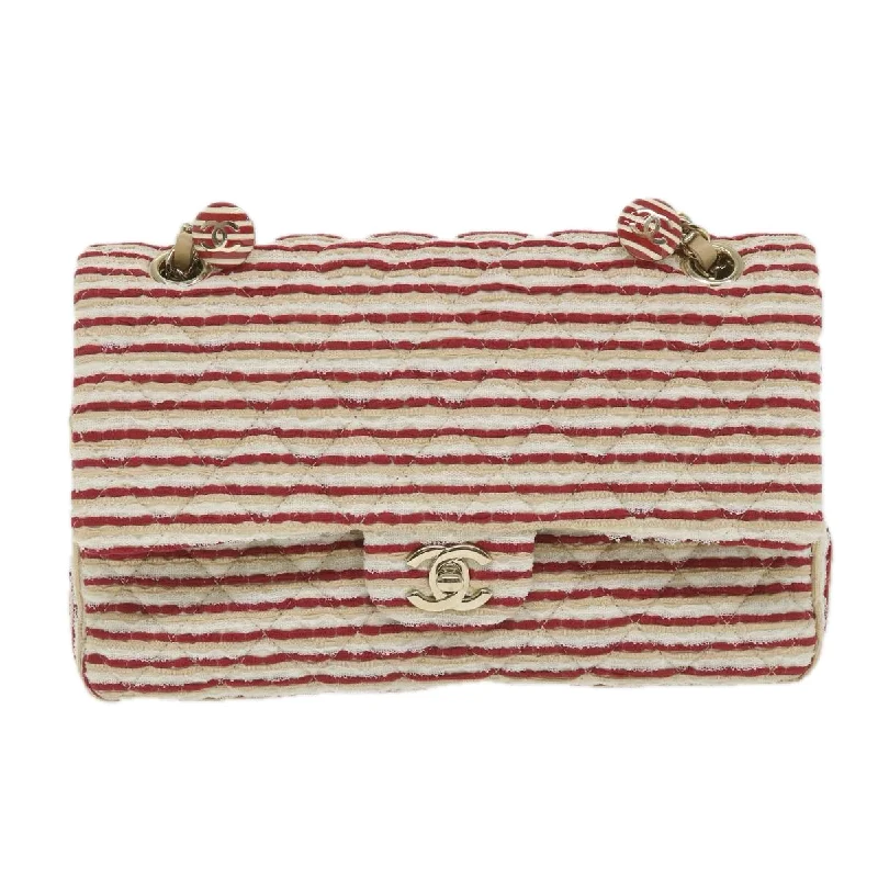 Party Bags For New Year's Eve And Special Occasions Chanel Classic Flap Canvas Shoulder Bag (Pre-Owned) Party Bags For New Year's Eve And Special Occasions Chanel Classic Flap Canvas Shoulder Bag (Pre-Owned)