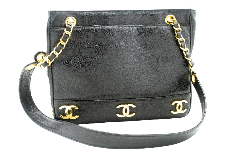 Affordable Bags Chanel Triple Coco  Leather Shoulder Bag (Pre-Owned)