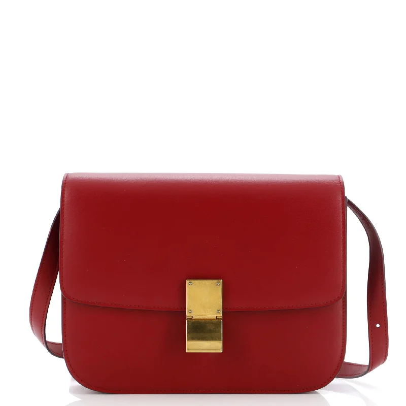 Clearance-Priced Bags Classic Box Bag Grainy Leather Medium