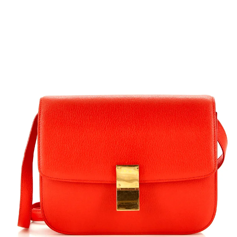 Luxurious Bags With Limited-Time Offers Classic Box Bag Grainy Leather Medium