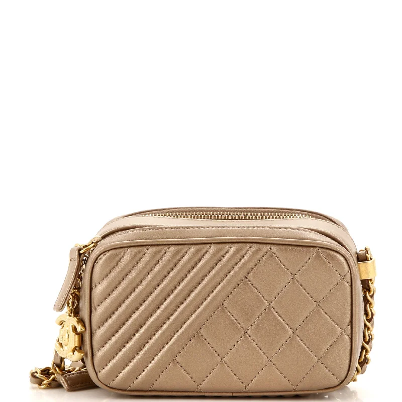 Seasonal Clearance Bags For Summer Coco Boy Camera Bag Quilted Leather Mini