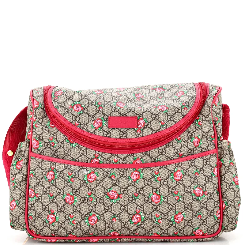 Durable And Fashionable Bags For Daily Use Diaper Bag Printed GG Coated Canvas