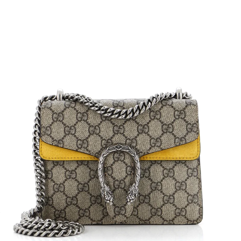Seasonal Clearance Bags For Summer Dionysus Bag GG Coated Canvas Mini