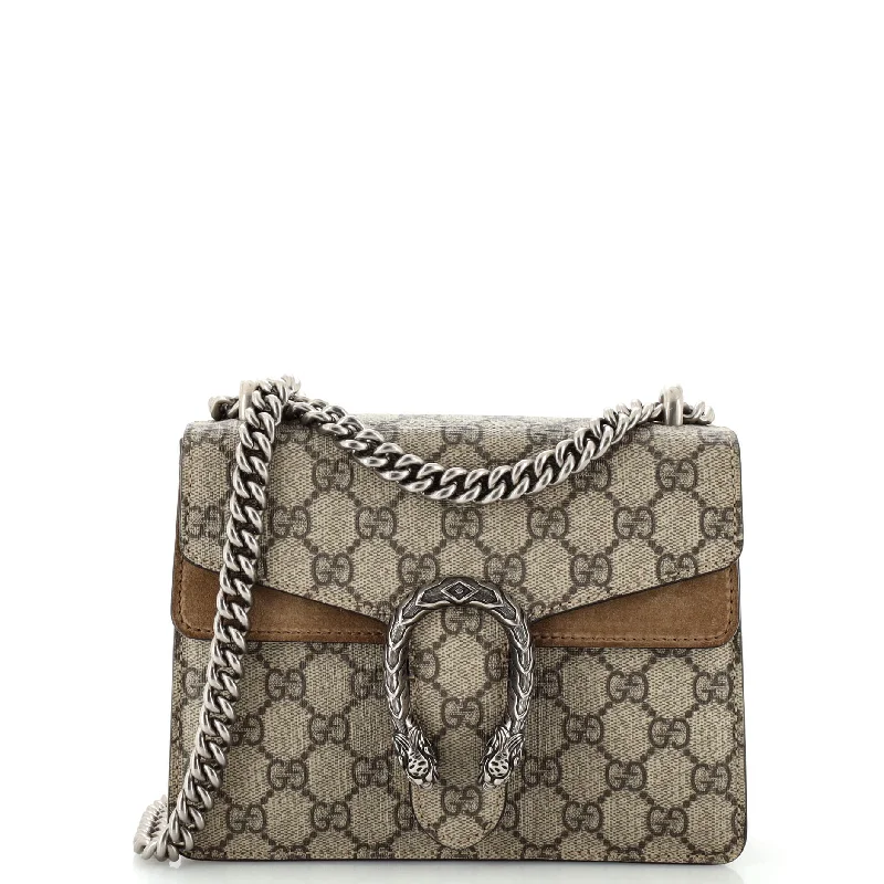 Valentine's Day Dionysus Bag GG Coated Canvas Mini