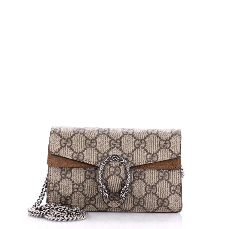 Trendy Festival Bags With Limited-Time Offers Dionysus Bag GG Coated Canvas Super Mini