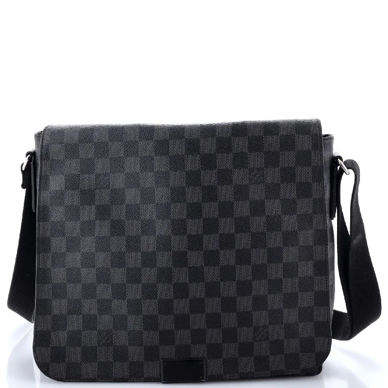 Affordable Bags For Budget Shoppers District Messenger Bag Damier Graphite MM