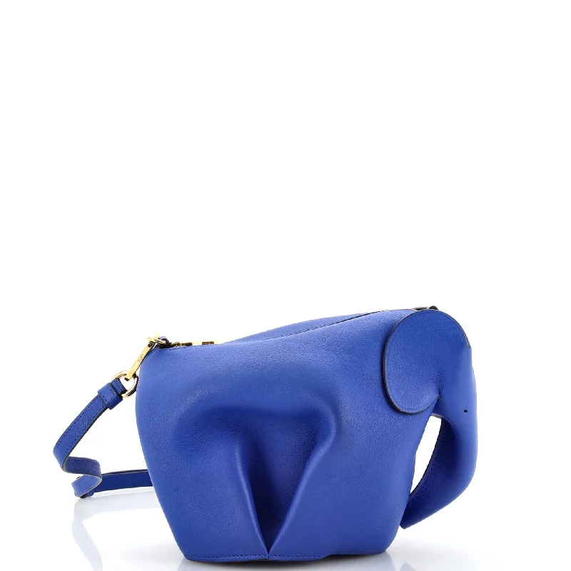 Stylish Bags With Discounts Elephant Crossbody Bag Leather Mini