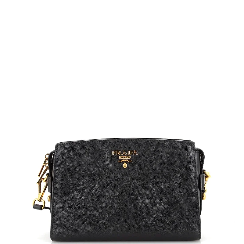 Everyday Bags For Work, School, Or Errands Esplanade Crossbody Bag Saffiano with City Calf Small