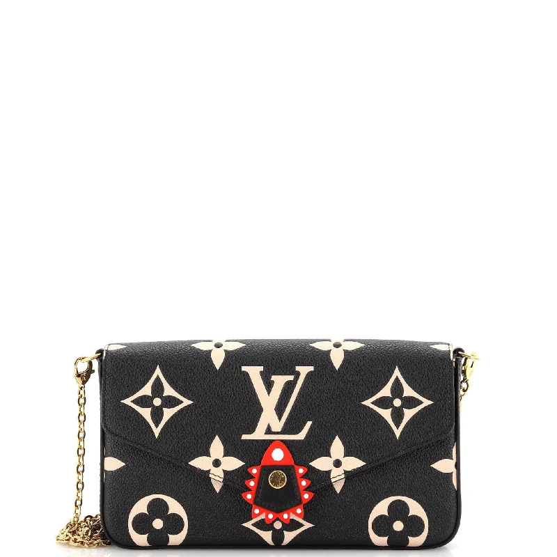 Bags For Outdoor Adventures Felicie Pochette Limited Edition Crafty Monogram Empreinte Giant