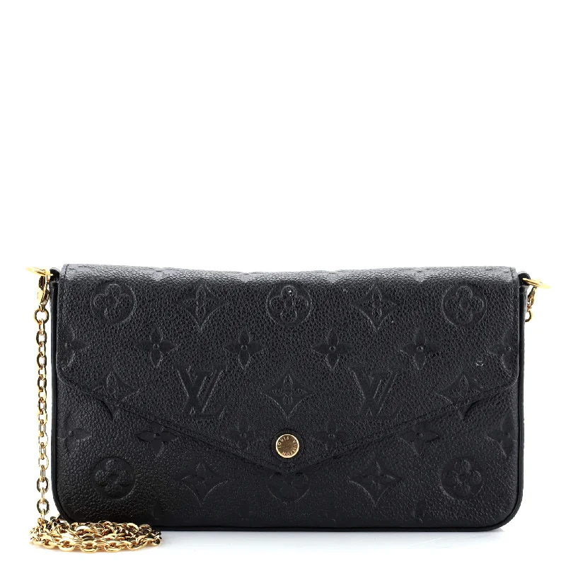 Urban Bags For City Life And Streetwear Fashion Felicie Pochette Monogram Empreinte Leather