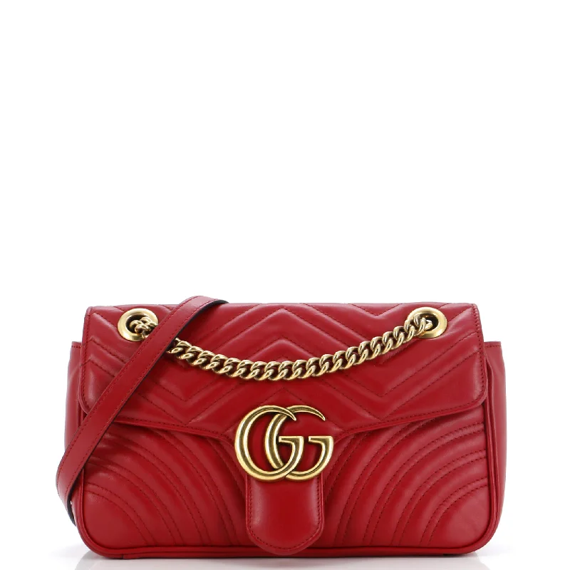 Bags For Personalized Gifts GG Marmont Flap Bag Matelasse Leather Small