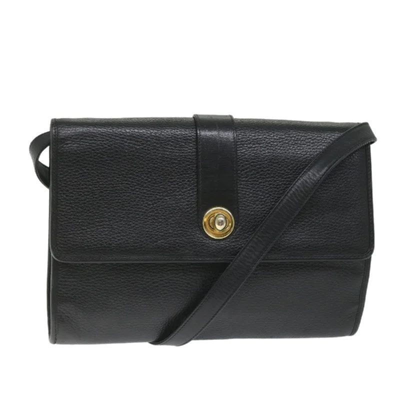 Compact Bags For Minimalist Travelers Gucci  Leather Shoulder Bag (Pre-Owned)