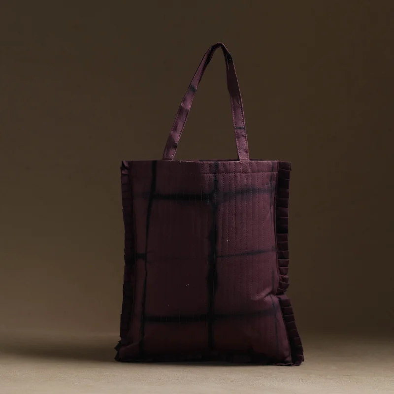 Lightweight Bags With Clearance Prices Handcrafted Cotton Frill Jhola Bag 04