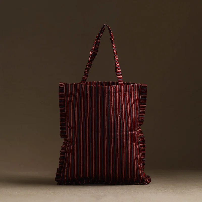 Bag Deals Handcrafted Cotton Frill Jhola Bag 22