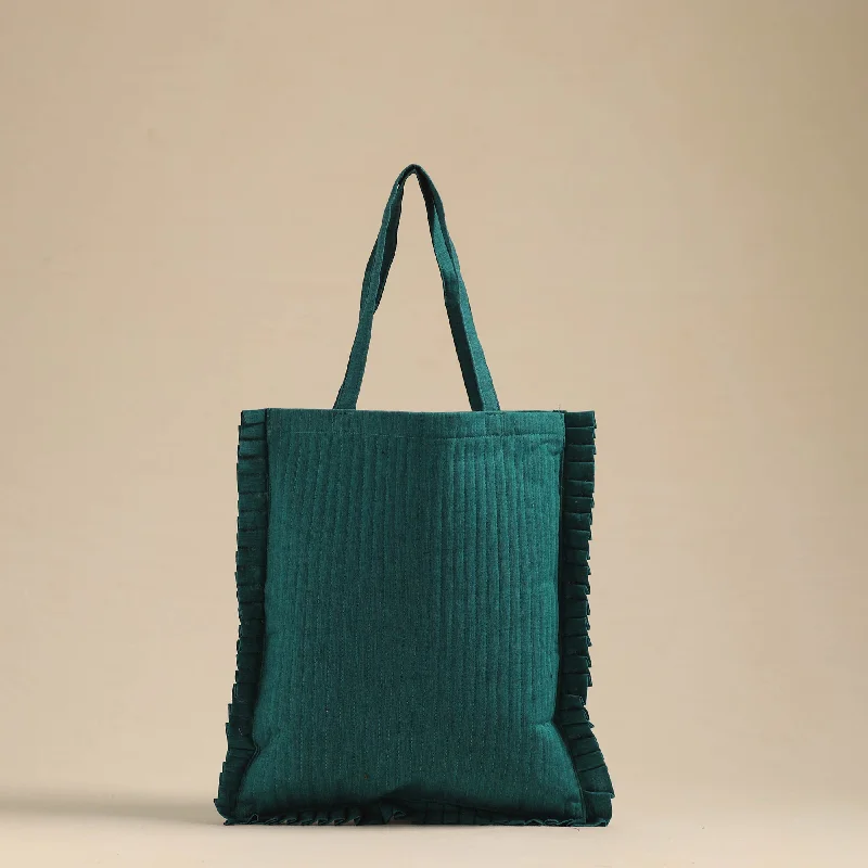 Scratch-Resistant And Luxury Sale Bags Handcrafted Cotton Frill Jhola Bag 43