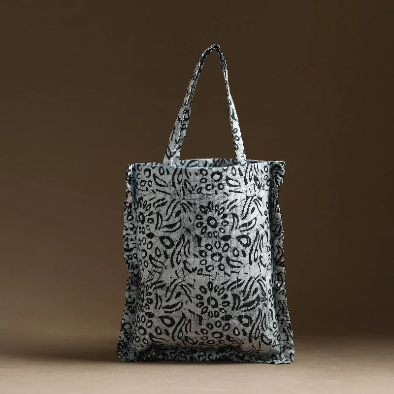 Holiday Gift Bags For Christmas Handcrafted Cotton Frill Jhola Bag 60