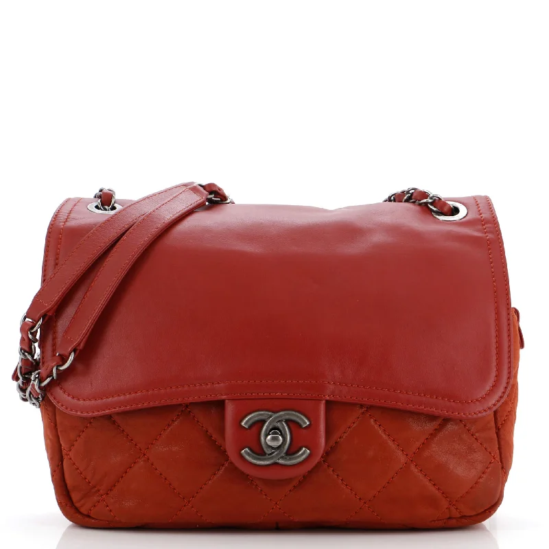 Affordable Bags For Budget Shoppers In The Mix Zip Flap Bag Quilted Iridescent Calfskin Medium