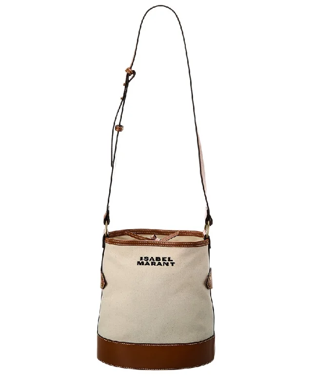 Functional Bags For Busy Moms And Dads Isabel Marant Canvas & Leather Shoulder Bag Functional Bags For Busy Moms And Dads Isabel Marant Canvas & Leather Shoulder Bag