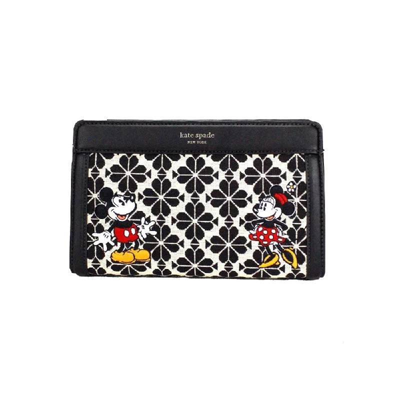 Sleek And Seasonal Sale Bags Kate Spade Disney 100 Medium Spade Flower Jacquard Canvas Crossbody Bag Sleek And Seasonal Sale Bags Kate Spade Disney 100 Medium Spade Flower Jacquard Canvas Crossbody Bag