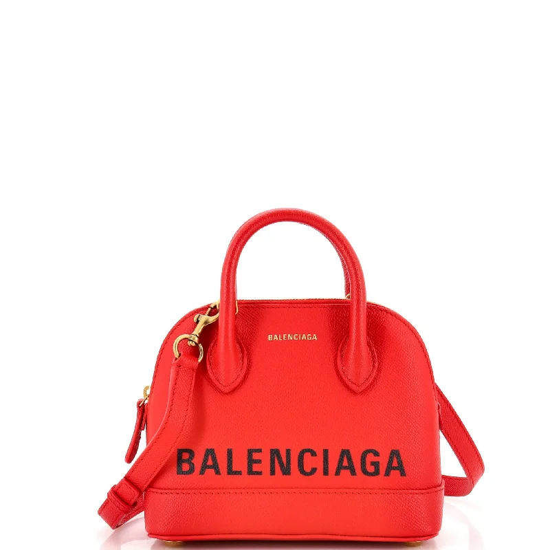 Vintage Bags For Retro And Classic Fashion Lovers Logo Ville Bag Leather XXS