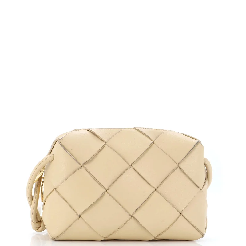 Vintage Bags For Retro And Classic Fashion Lovers Loop Crossbody Bag Intrecciato Nappa Small