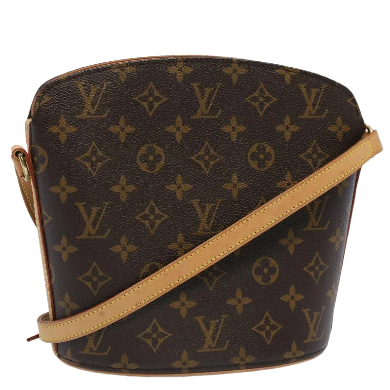 Spacious And Discounted Bags Louis Vuitton Drouot  Canvas Shoulder Bag (Pre-Owned)